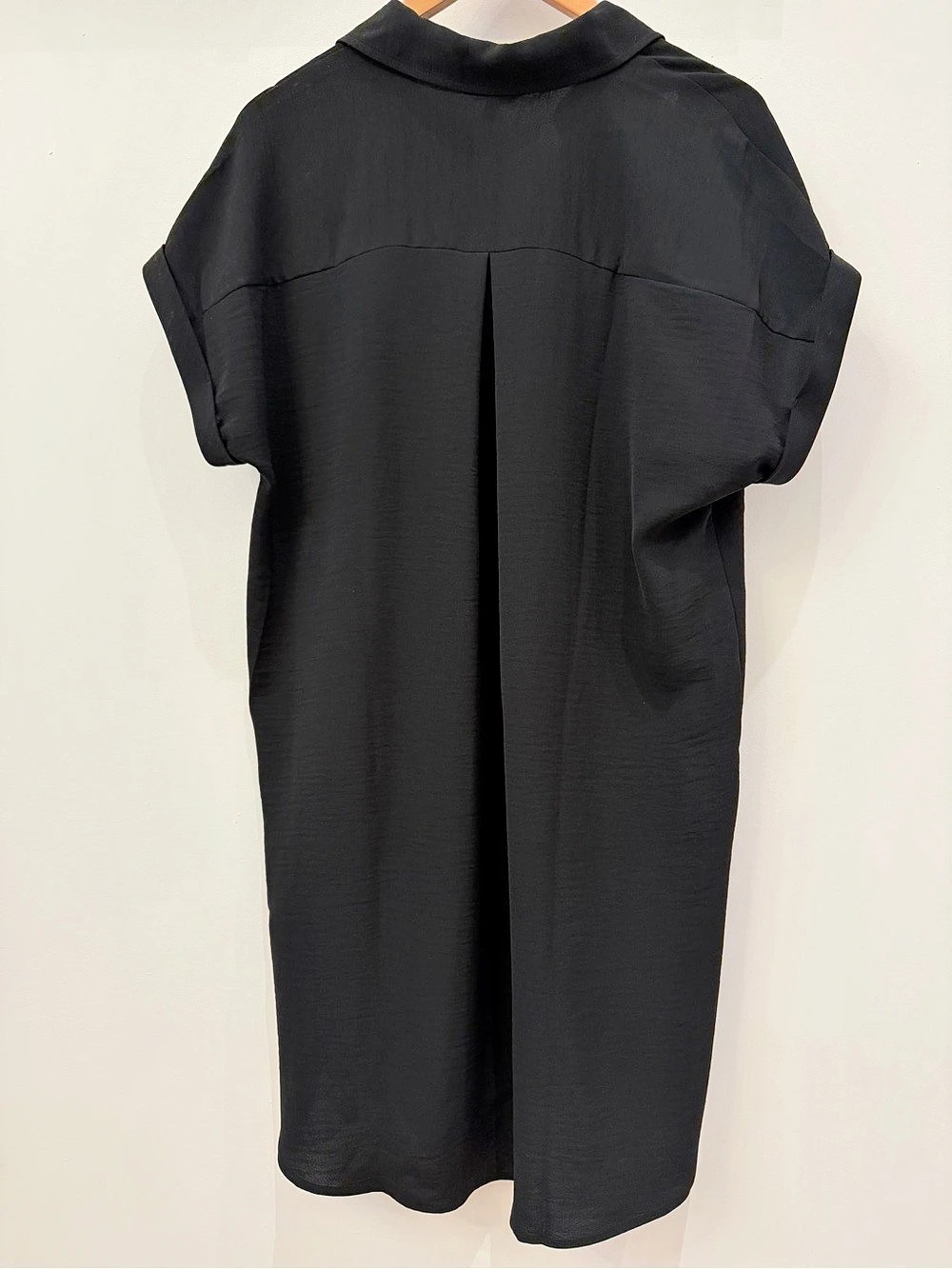 Reitmans Black Button Down Dress Size Medium NWT - Picture 2 of 5